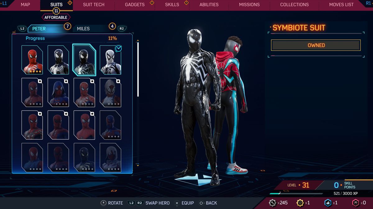 The Symbiote Suit