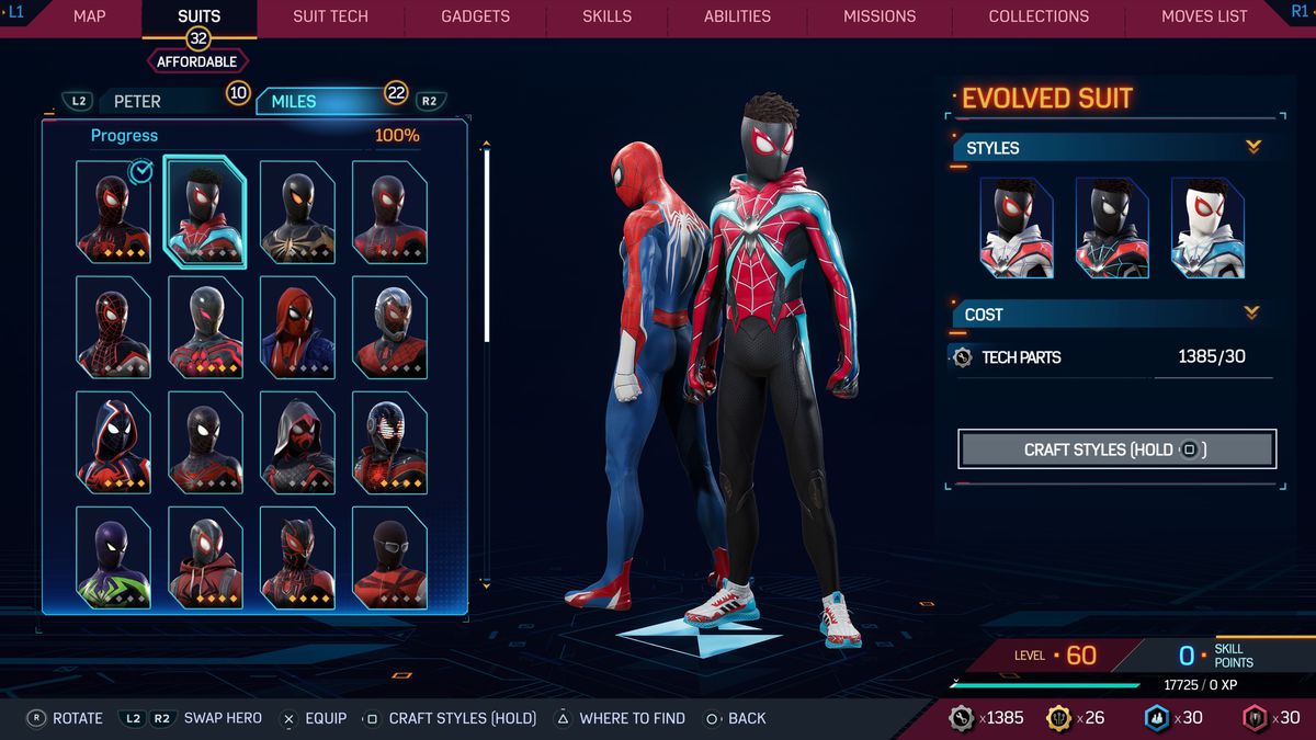 The Evolved Suit